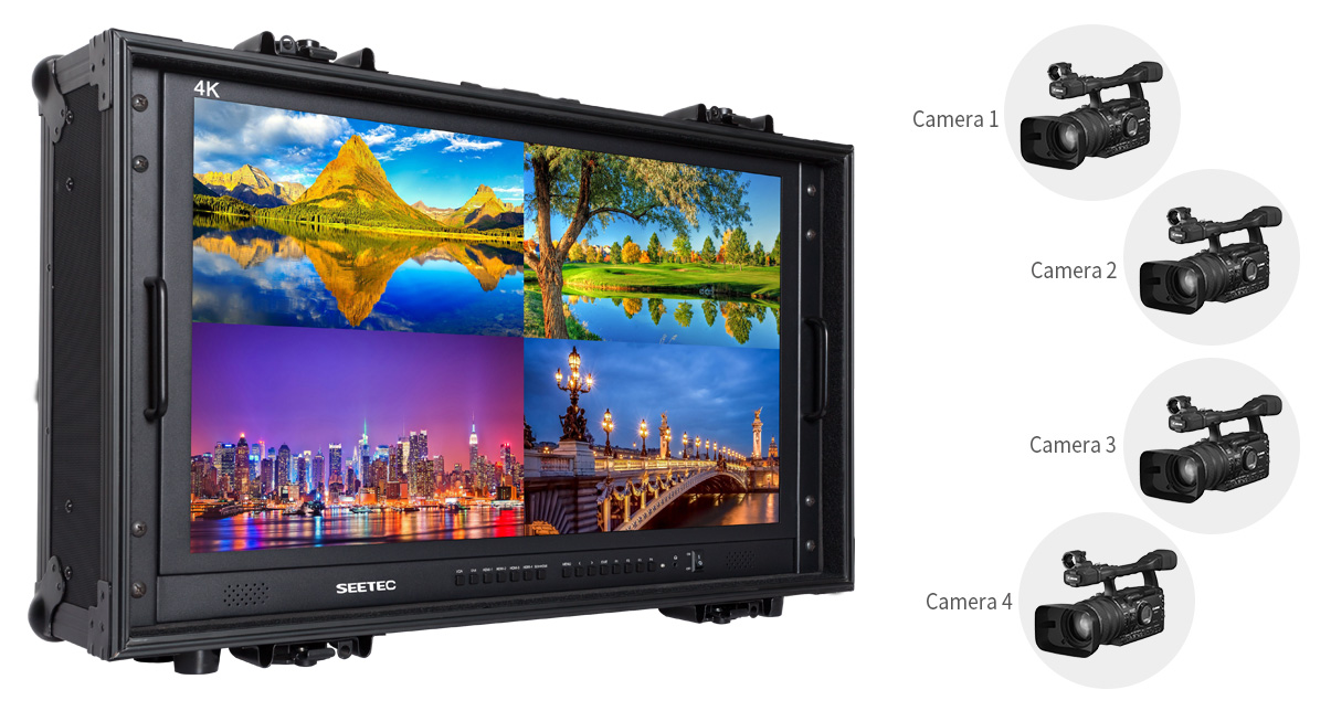 SEETEC-4k280-9HSD-SCH-CO 28 inch big size directorlcd monitor for camera field